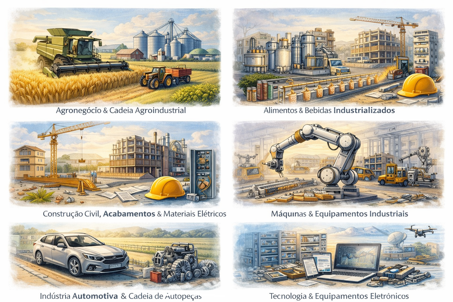 Imagem setores atendidos